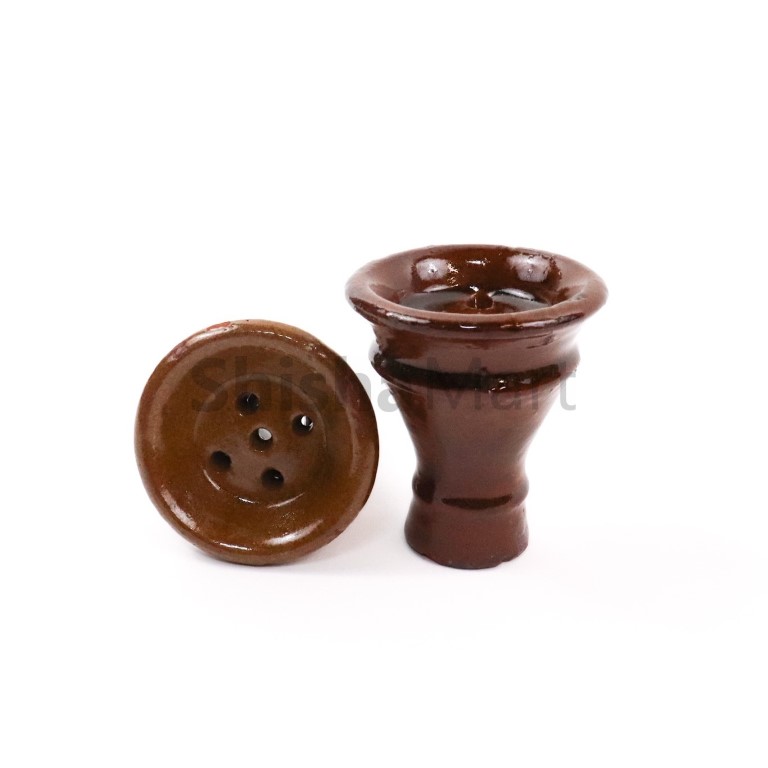 Sultana Hookah Bowl -Painted Clay: Shop Best Prices