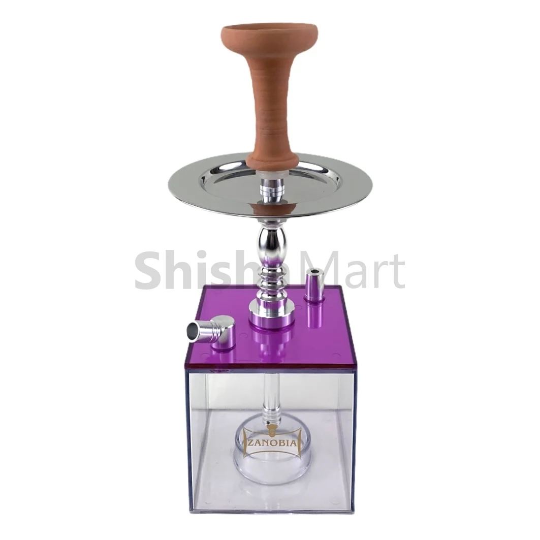 Zanobia Acrylic Cube Hookah - Image 3