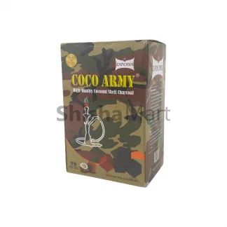 Coco Army Coconut Charcoal 72 Pieces