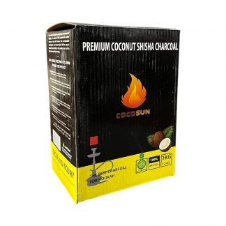 COCOSUN Premium Coconut Shisha Charcoal (72 Pcs)