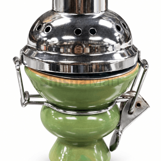 Ceramic Shisha Head with Heat Management & Cover