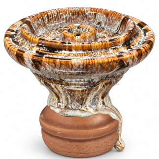 Lava Glaze Phunnel Shisha Bowl